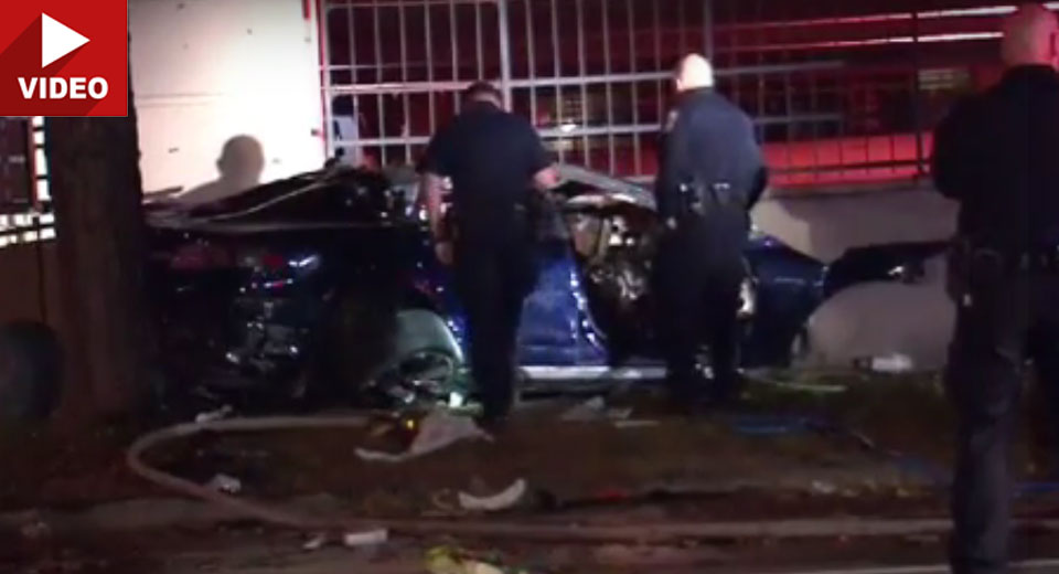 Two Killed In Violent Tesla Model S Crash That Triggered Massive Fire
