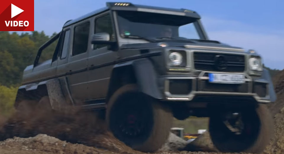  Brabus Shows Its G63 6×6 Doing What Is Does Best