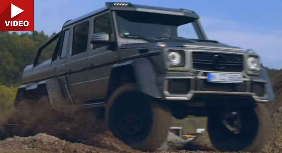 Brabus Shows Its G63 6×6 Doing What Is Does Best