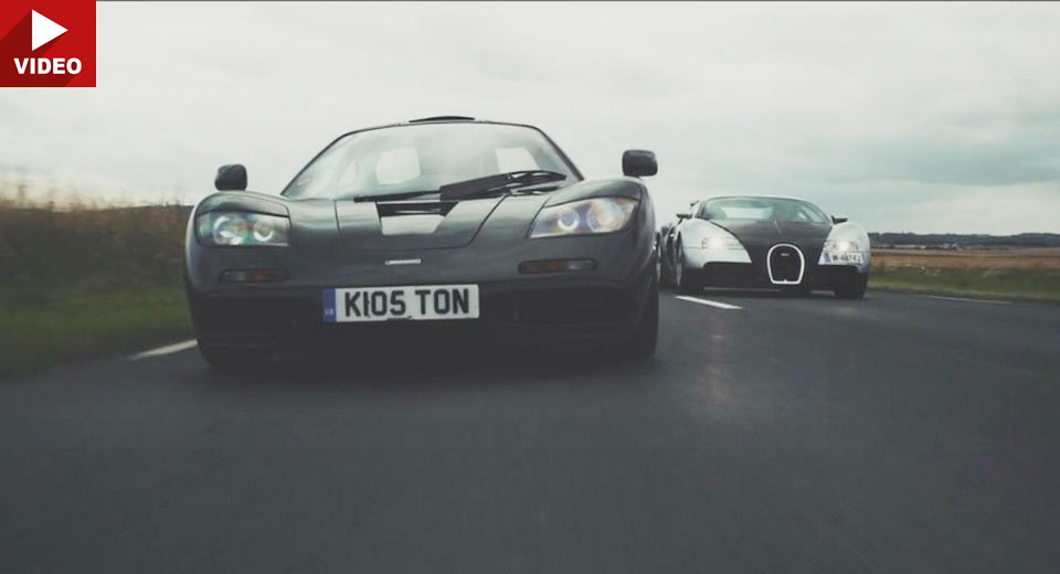Clash Of The Titans: McLaren F1 Goes Head To Head With Bugatti Veyron