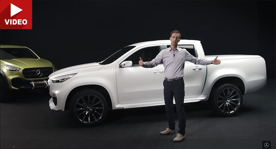 Mercedes Explains The Design Philosophy Behind The X-Class Concept