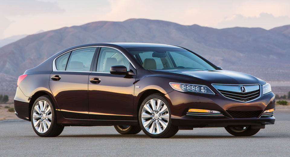  Acura Says 2017 RLX Sport Hybrid SH-AWD Offers V8 Might For 4-Cyl Thirst, Priced From $59,950