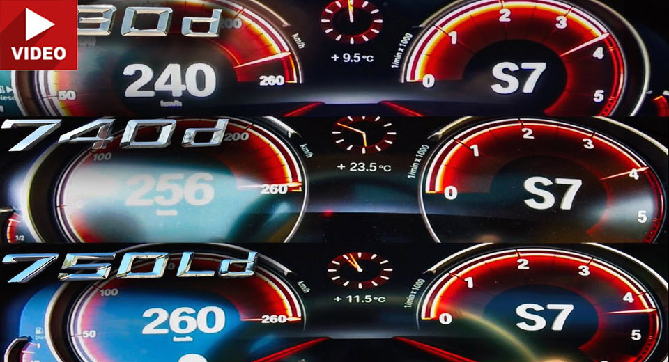  Here’s How BMW’s Three Diesel-Powered 7-Series Models Stack Up