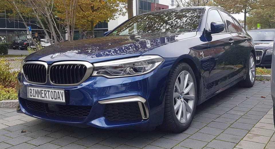  Pre-Production 2017 BMW M550i xDrive G30 Spotted In The Wild
