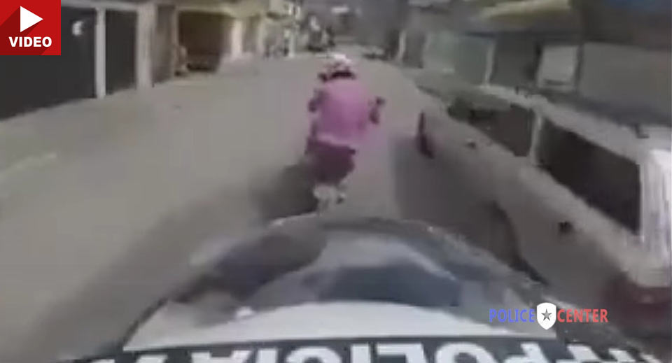  Helmet Cam Shows Brazilian Police In High-Speed Motorcycle Chase