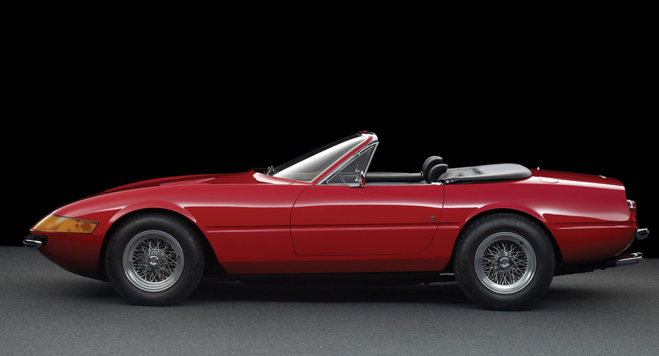Rare Factory Ferrari Daytona Spider To Be Auctioned Off
