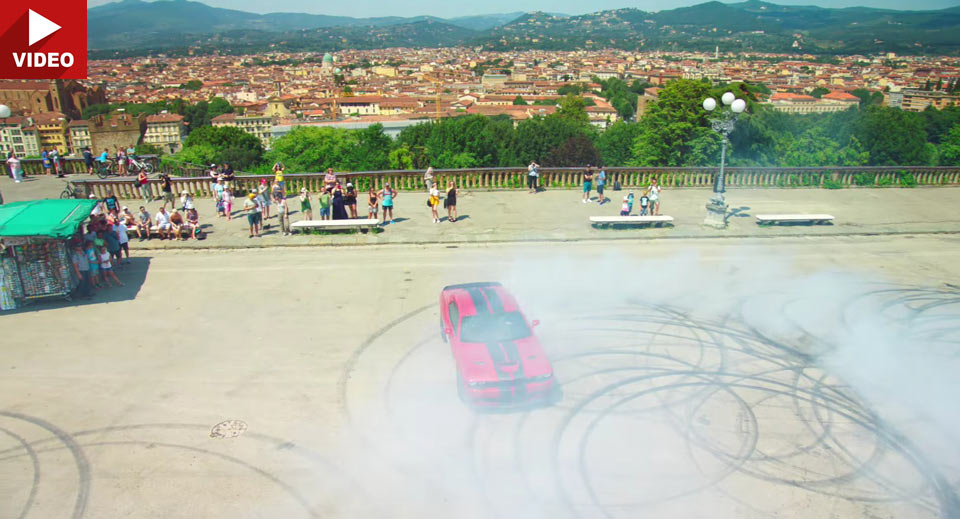  The Grand Tour’s Latest Teaser Shows Hammond Using 395 Gallons Of Petrol For Donuts