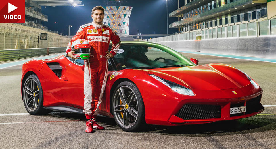 Riding Shotgun In A Ferrari 488 GTB With Giancarlo Fisichella