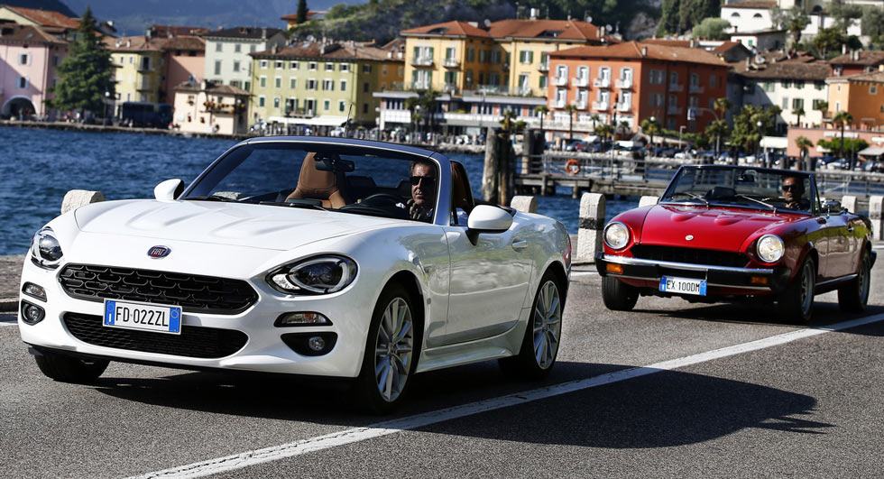  Fiat Says Happy 50th Birthday To 124 Spider With Massive Gallery & Video