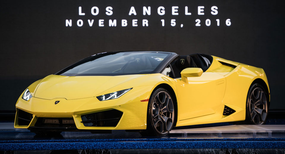  This New Lambo Huracan Combines Open-Air With Rear-Drive [w/Video]