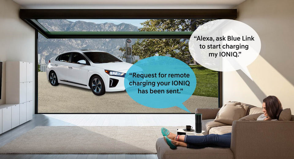 Alexa, Can You Charge My Sonata PHEV? Amazon’s Smart Speaker Can Now Do Things With Your Hyundai