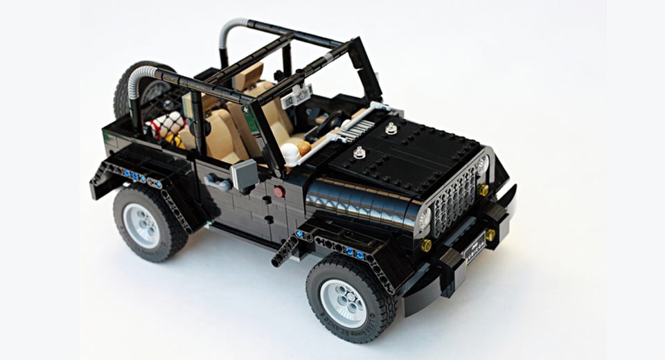 Lego Jeep Wrangler Rubicon Impresses With Attention To Detail | Carscoops