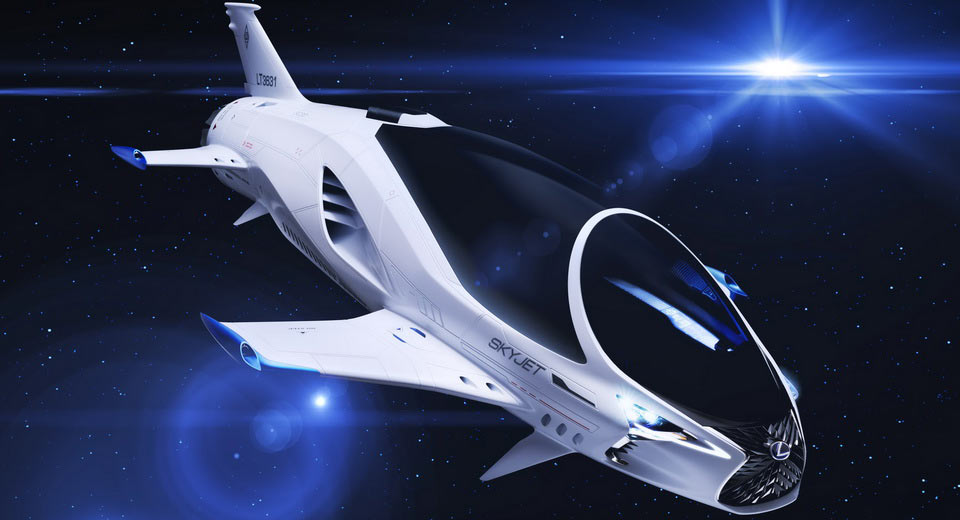  Lexus Designs A 28th Century Spacecraft For “Valerian And The City Of A Thousand Planets” [w/Trailer]