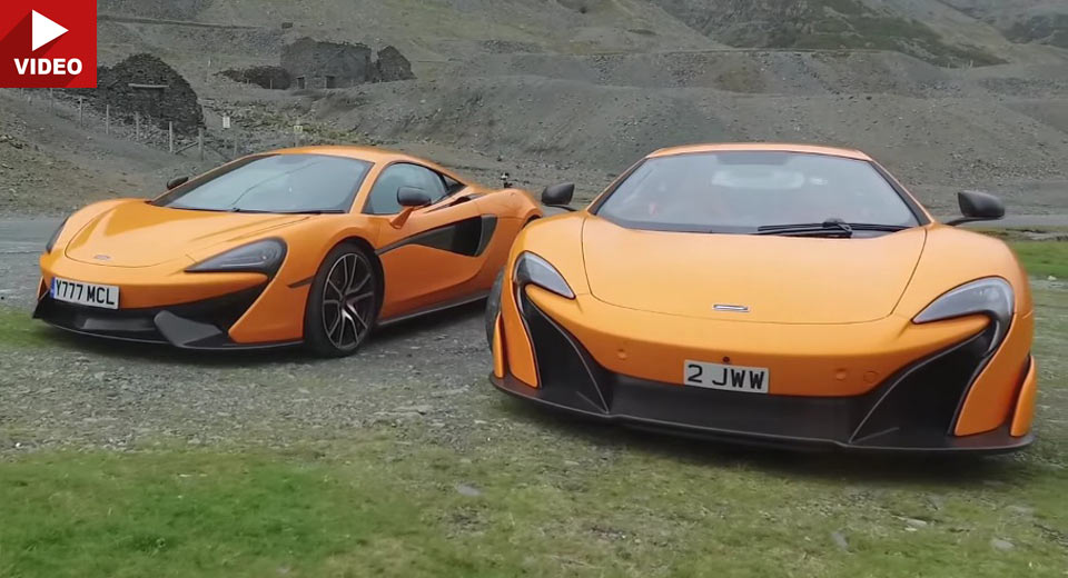 McLaren 570S Goes Up Against The Ferocious 675LT