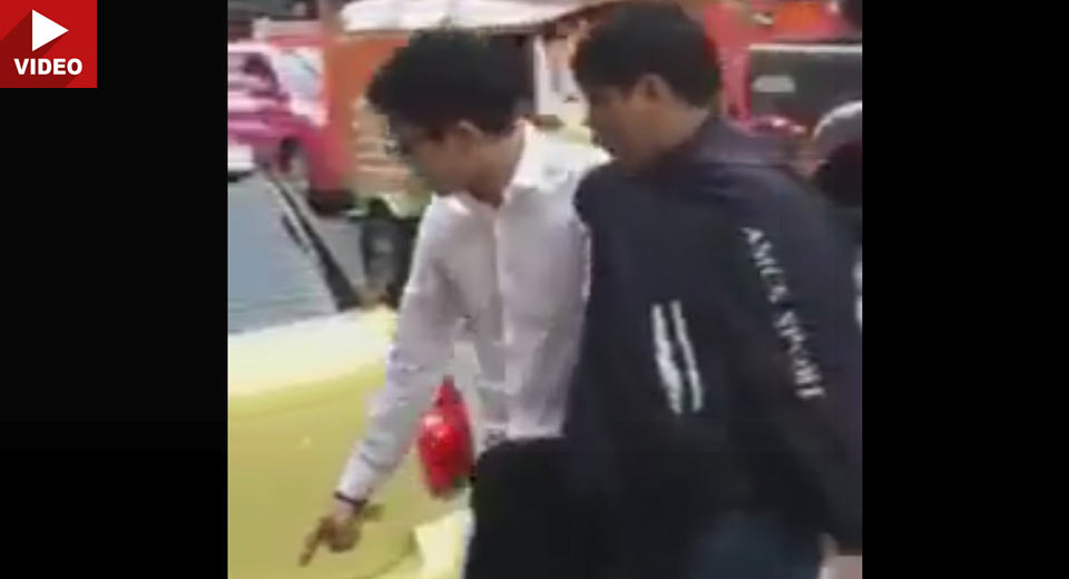 Thai Road Rage Video Shows Local Celebrity Punching Motorcyclist