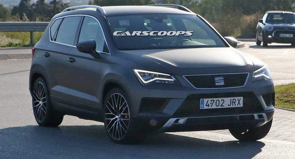 Hot Seat Ateca Cupra Spotted On Public Roads Completely Undisguised