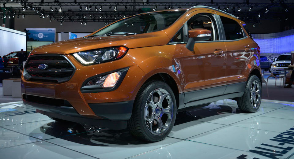  Ford’s Baby SUV, The New EcoSport, Lands In The US