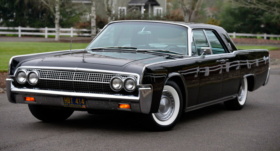  Iconic 1963 Lincoln Continental Offered At Auction With No Reserve