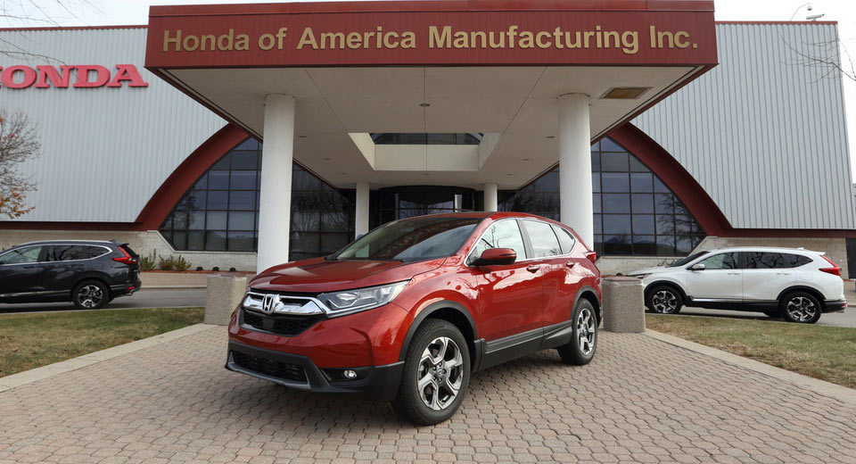 Honda Begins Production Of The 2017 CR-V In Ohio Plant