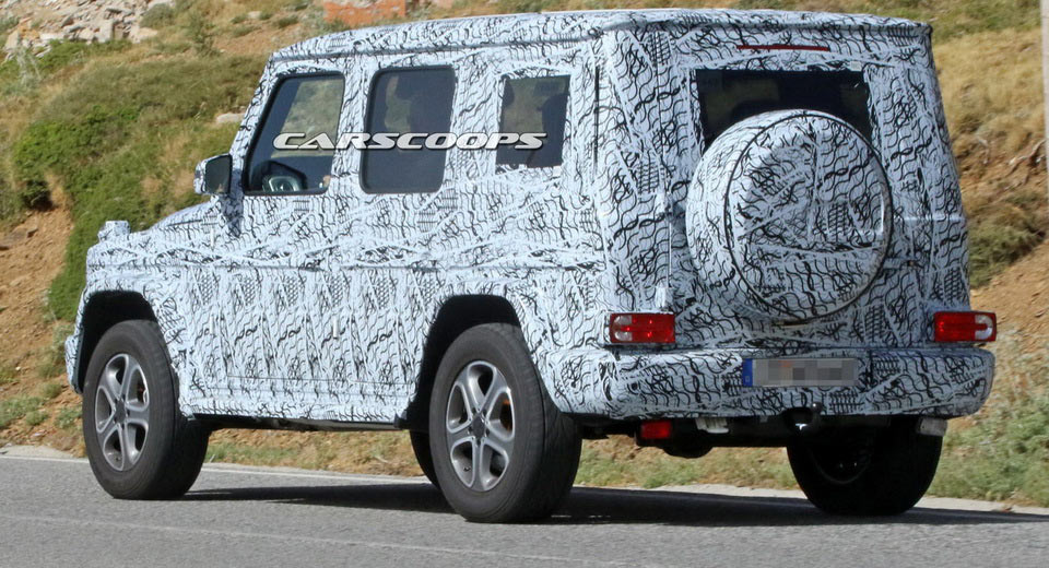 New Mercedes G-Class Heading To Frankfurt Show For Official Debut