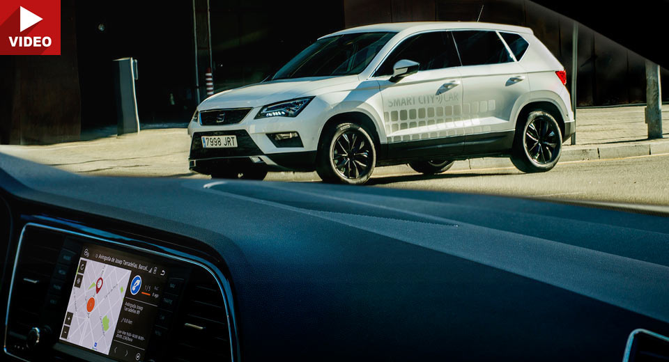  Seat Ateca Concept Helps Drivers Locate Free Parking Spaces