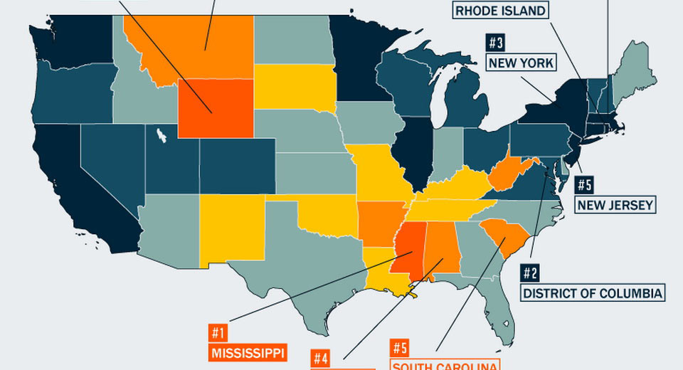  Study Reveals America’s Safest & Deadliest States To Drive