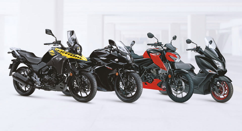 Suzuki Launches New Sub 400cc Range At Eicma Carscoops