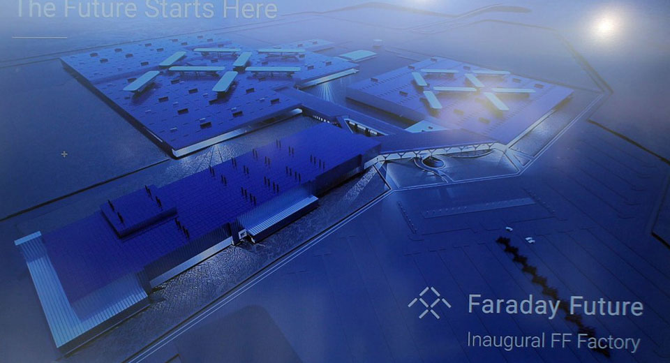  Faraday Future Stops Work On Billion-Dollar Megafactory