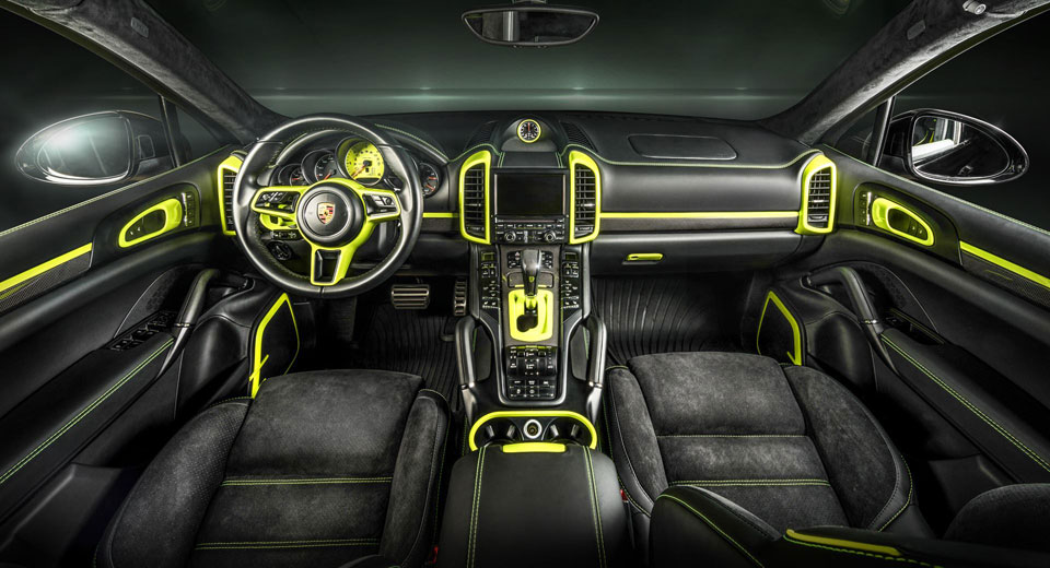  Carlex Design Adds Fluro Yellow To Porsche Cayenne S