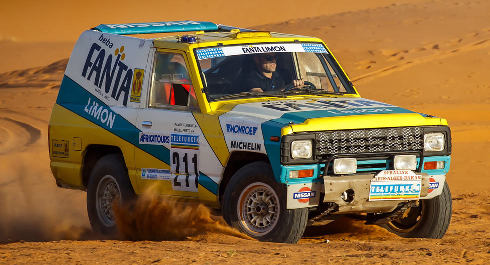  Nissan Restores 1987 Patrol Paris-Dakar Rally Car Back To Its Former Glory