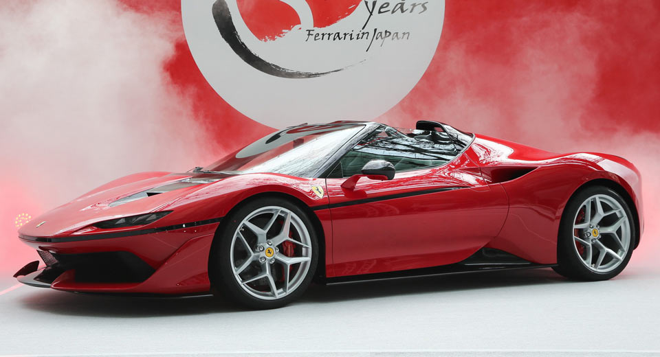  Ferrari Celebrates 50 Years In Japan With New J50 Limited Edition Supercar