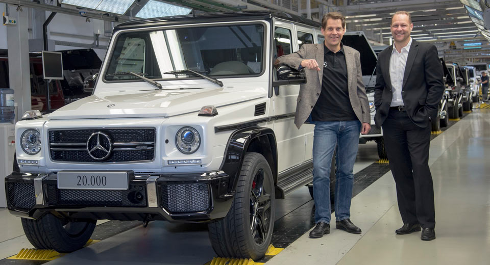  Mercedes G-Class Production Hits 20,000 Units In One Year For The First Time