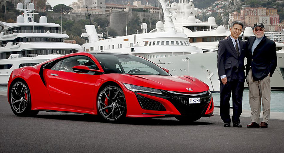  Honda Ambassador Claude Sage Takes Delivery Of First European NSX