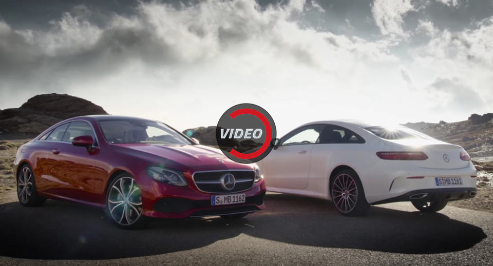  New Mercedes-Benz E-Class Coupe Hits The Road In First Official Trailer