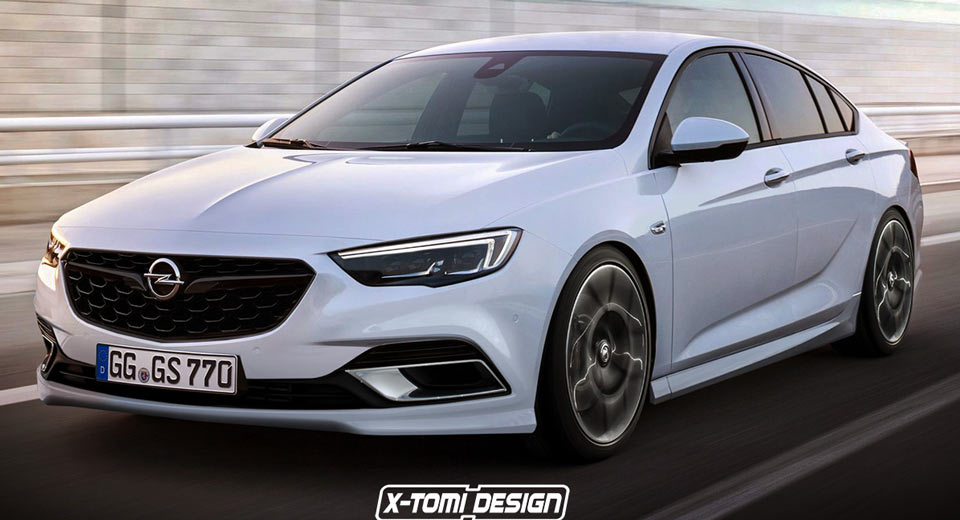  New Opel Insignia Grand Sport Tries An OPC Suit