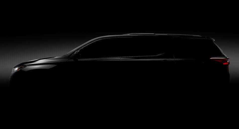  2018 Chevrolet Traverse Teased Prior To Detroit Debut