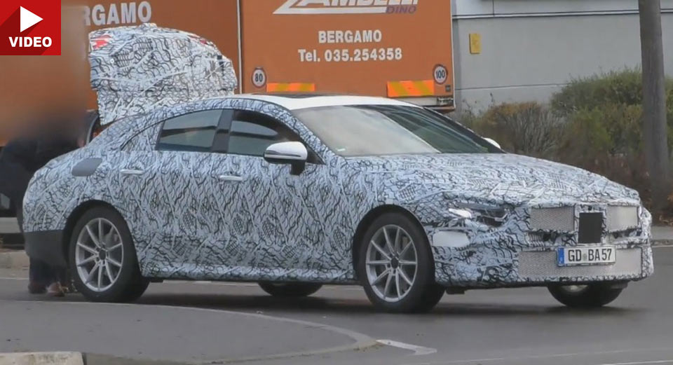 2018 Mercedes-Benz CLS Prototype Caught Yet Again On Video