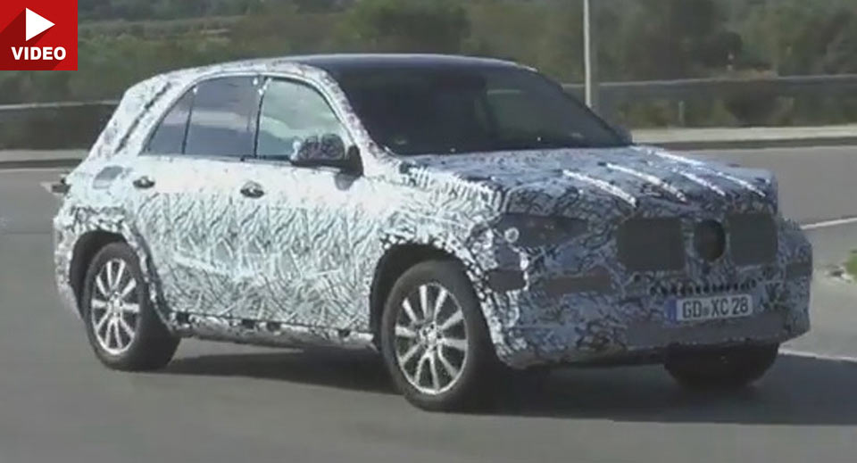  2019 Mercedes-Benz GLE Prototypes Caught In The Open