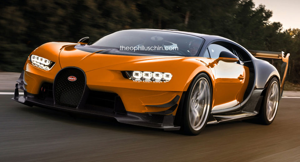  Bugatti Chiron Super Sport Dreamt Up With Vision GT Styling