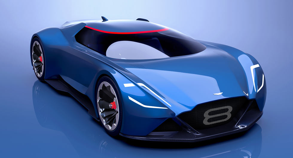  Aston Martin Vision 8 Is A Futuristic V8 Vantage