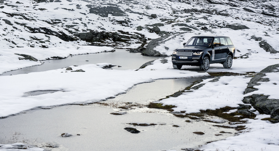 Range Rover Visits Some Epic Nordic Landscape