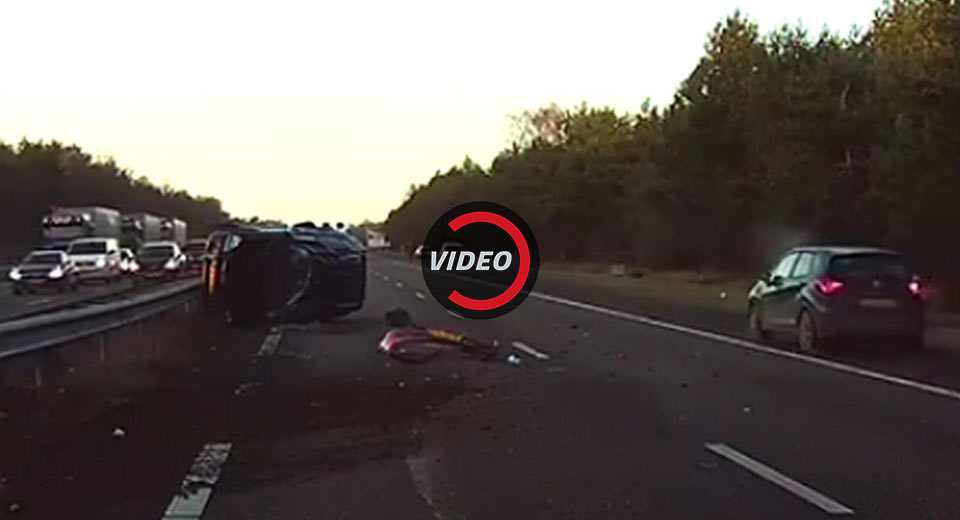  Tesla’s Autopilot Anticipates Huge Crash On Dutch Highway