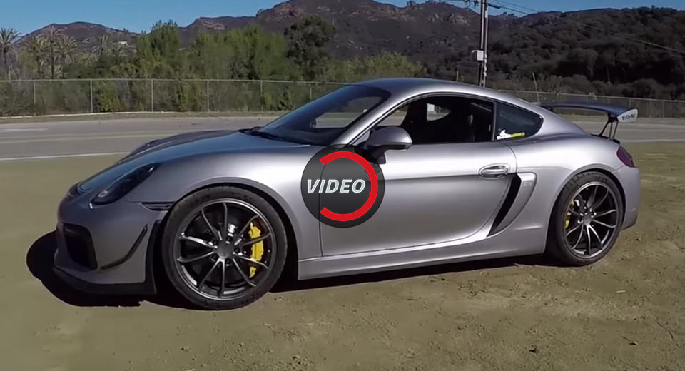  415 HP Sharkwerks Cayman GT4 Gets Put Through Its Paces