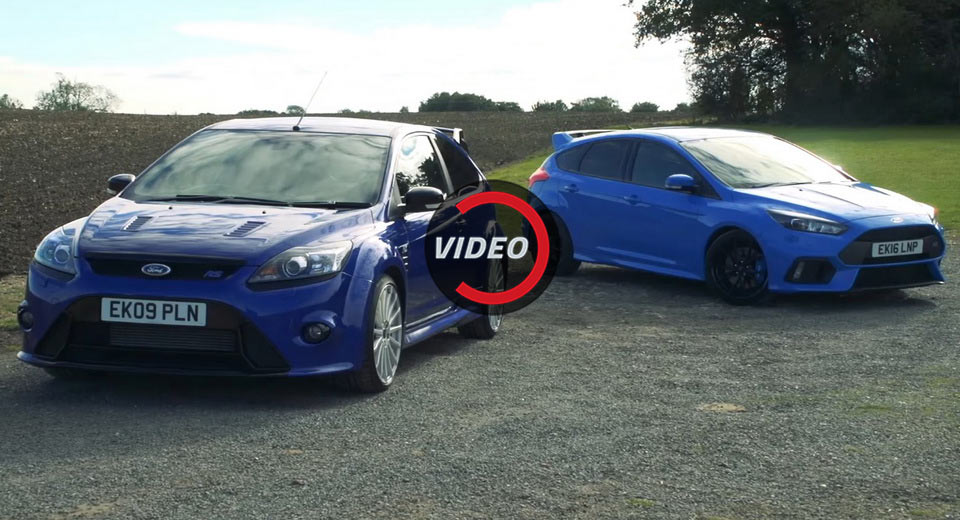  New Ford Focus RS Compared Against Its Euro-Only Predecessor