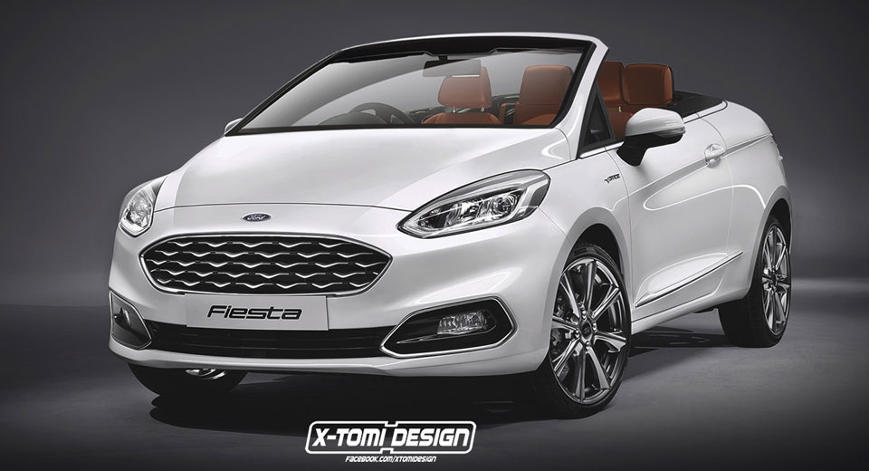  Ford Fiesta Cabriolet Doesn’t Look Too Shabby