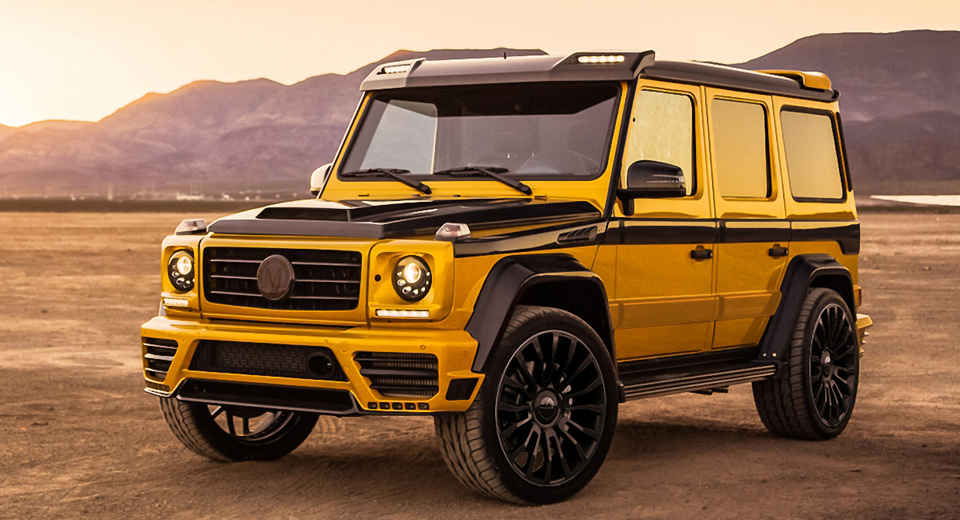  Mansory Gives The Mercedes G-Wagen A Widebody Stance