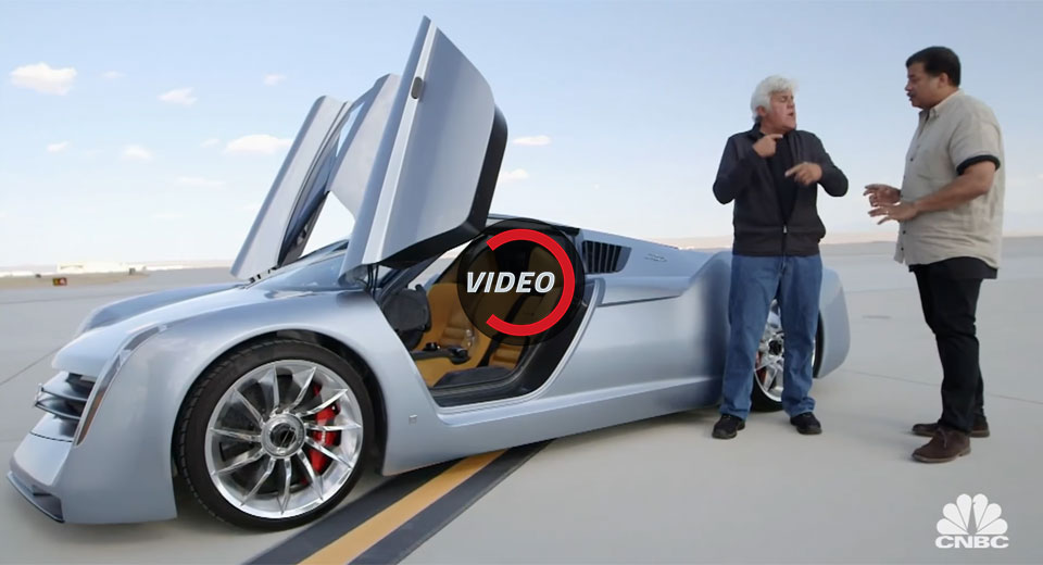  Jay Leno Takes Neil DeGrasse To 165 MPH In His Jet Engine-Powered Car