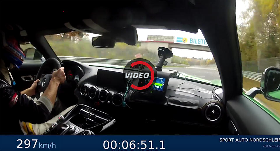  Holy Cr@p!  Mercedes AMG GT R Devoured The ‘Ring In Just 7:10.92