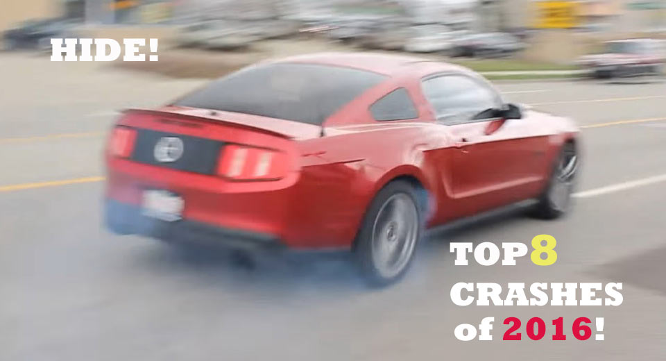  These Are The Top Ford Mustang Crashes Of 2016