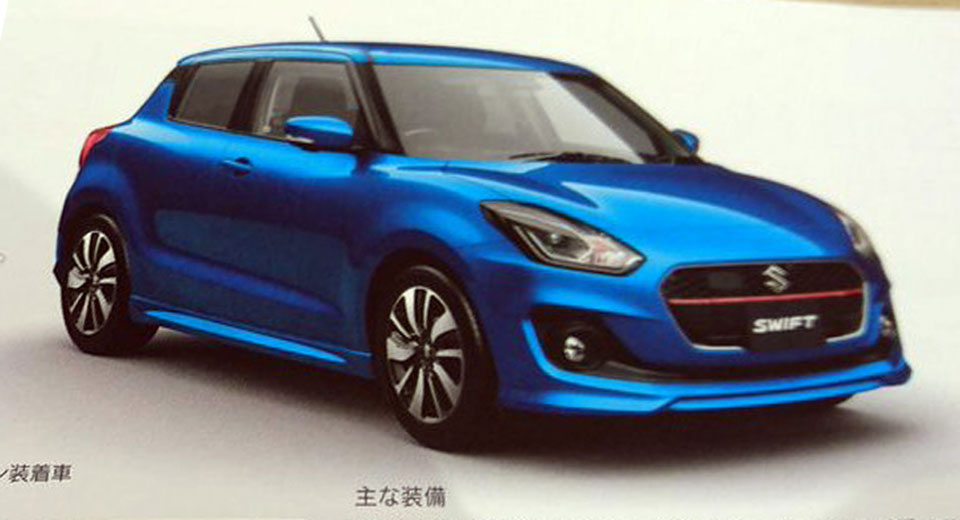 Leaked Brochure Reveals Next-Gen Suzuki Swift In Full | Carscoops